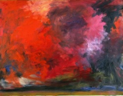 [Sun and Red Snow Cloud - 1960]